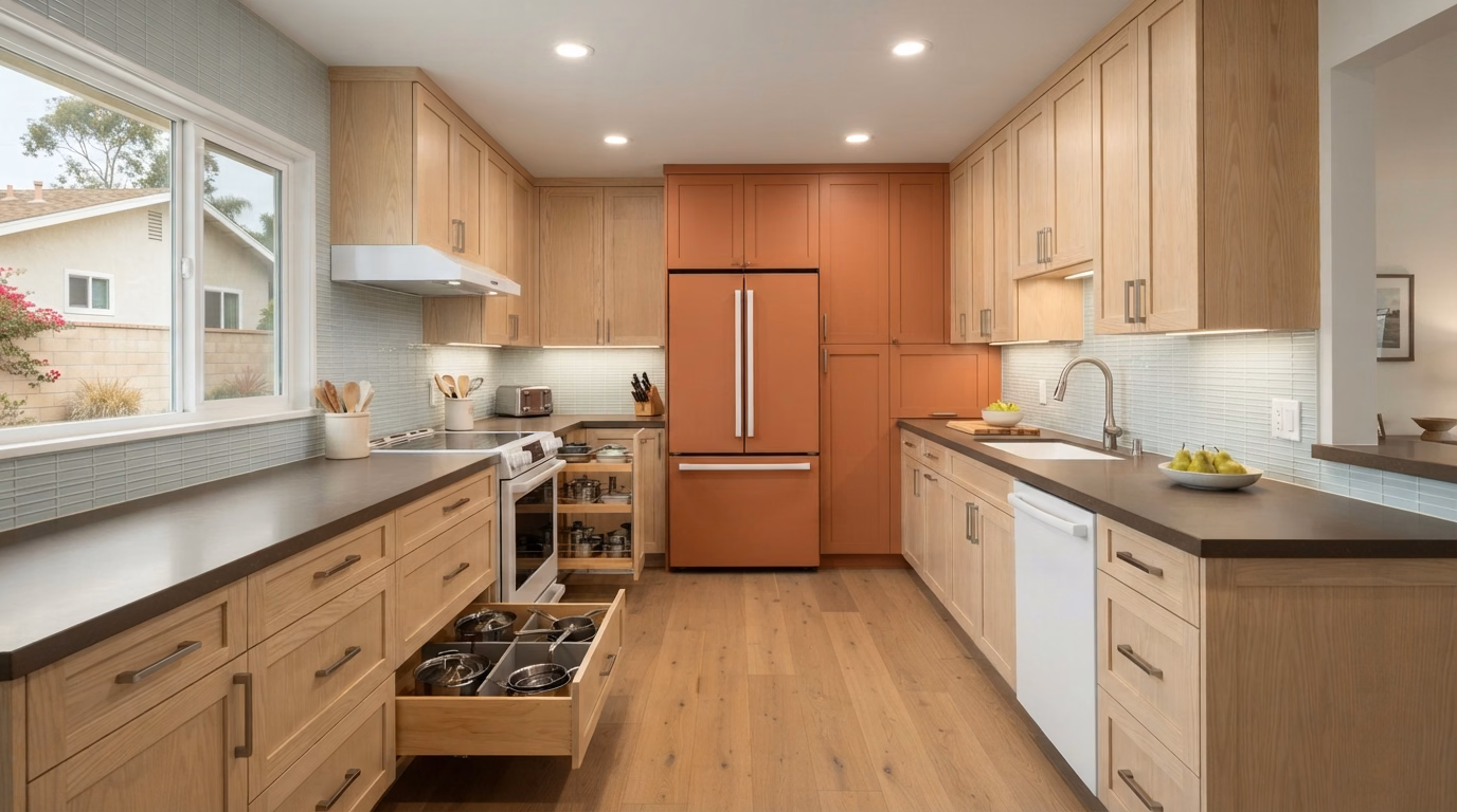 Kitchen Cabinets in San Diego County.