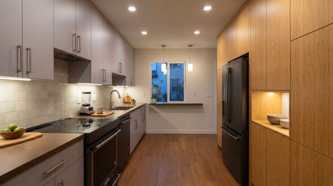 Kitchen Lighting Installation | San Diego County Kitchen lighting installation in San Diego County.